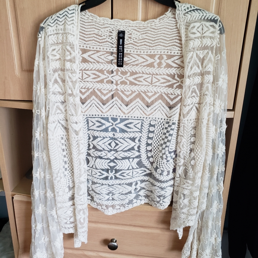Lacy White Jacket